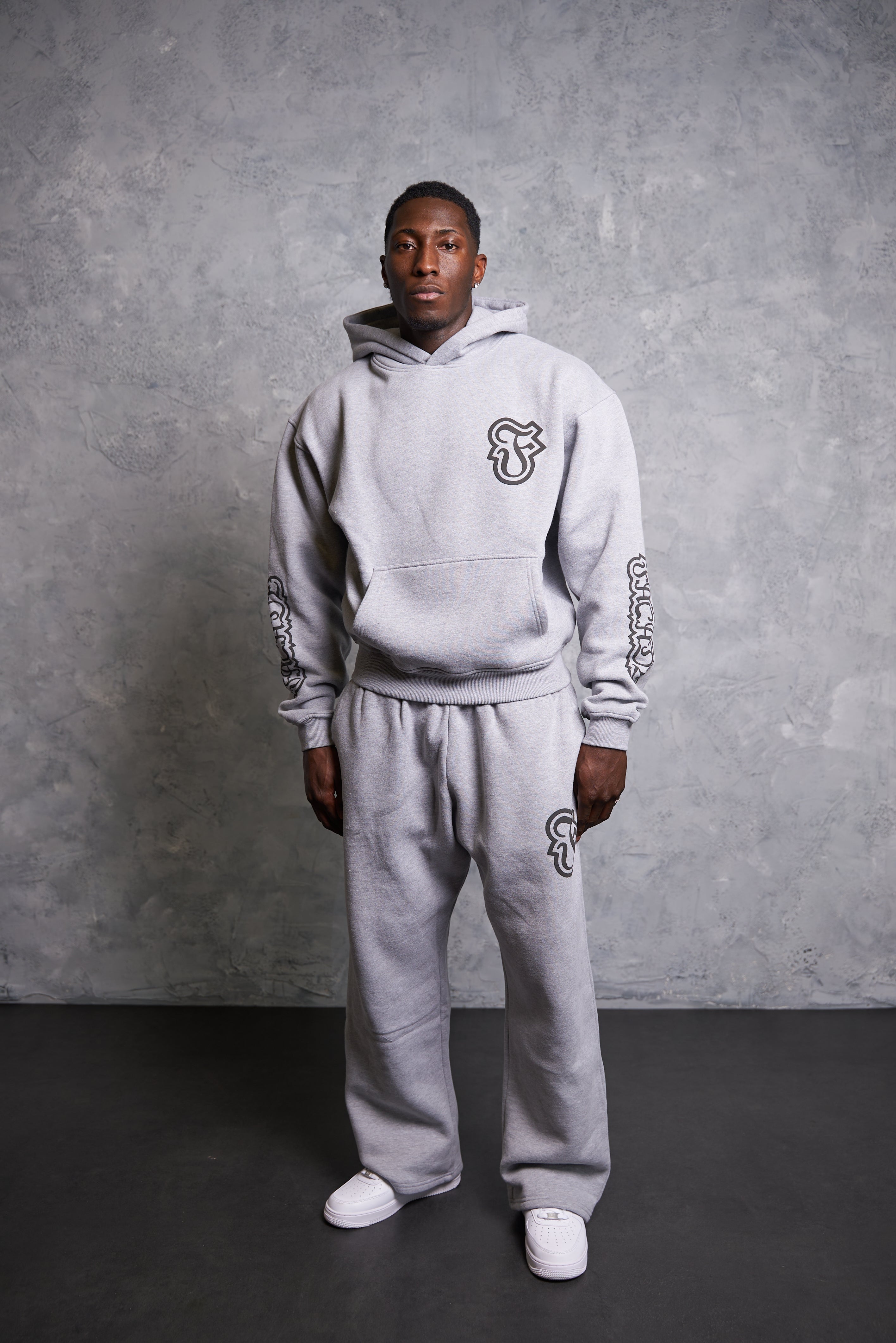 F4C4DE TRACKSUIT - GREY MARL