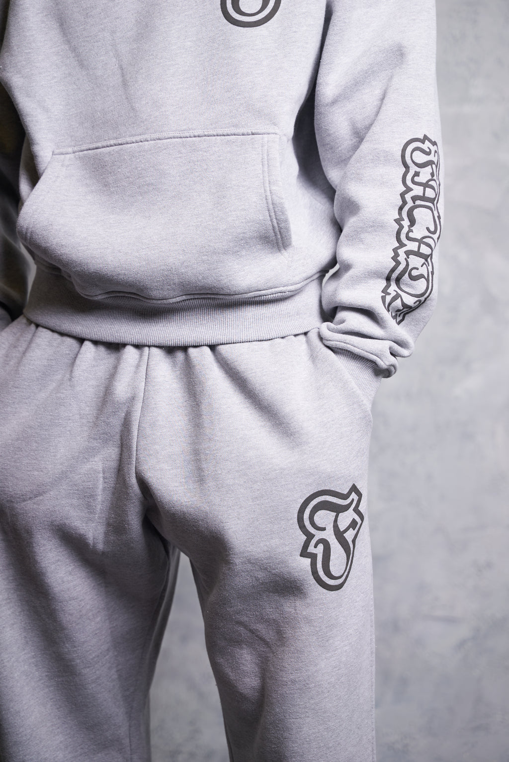 F4C4DE TRACKSUIT - GREY MARL