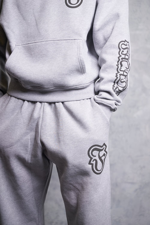 F4C4DE TRACKSUIT - GREY MARL