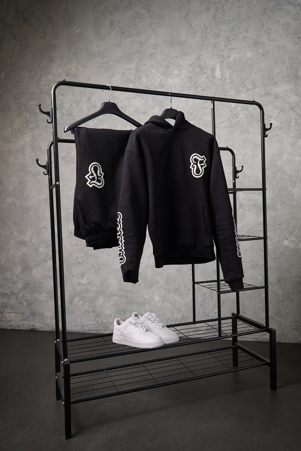 F4C4DE TRACKSUIT - BLACK