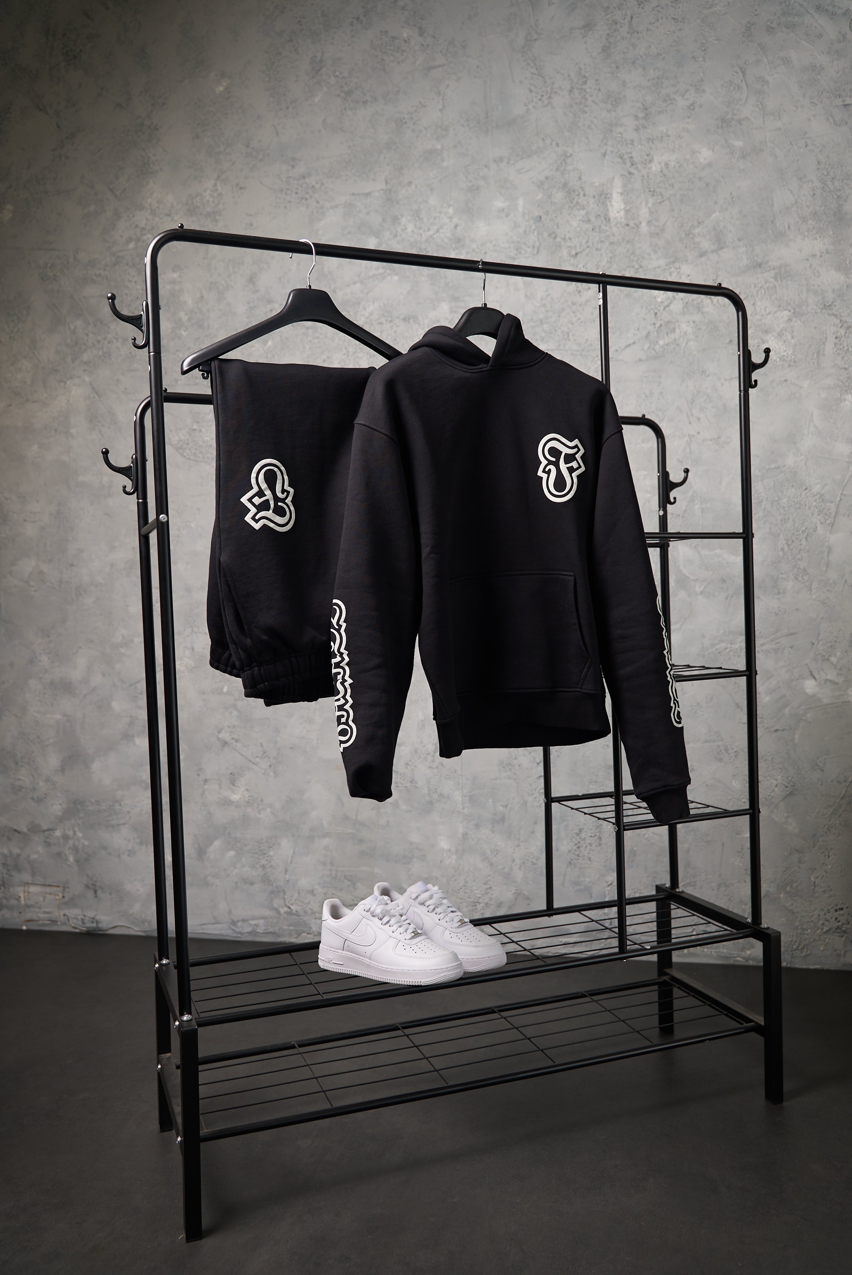 F4C4DE TRACKSUIT - BLACK