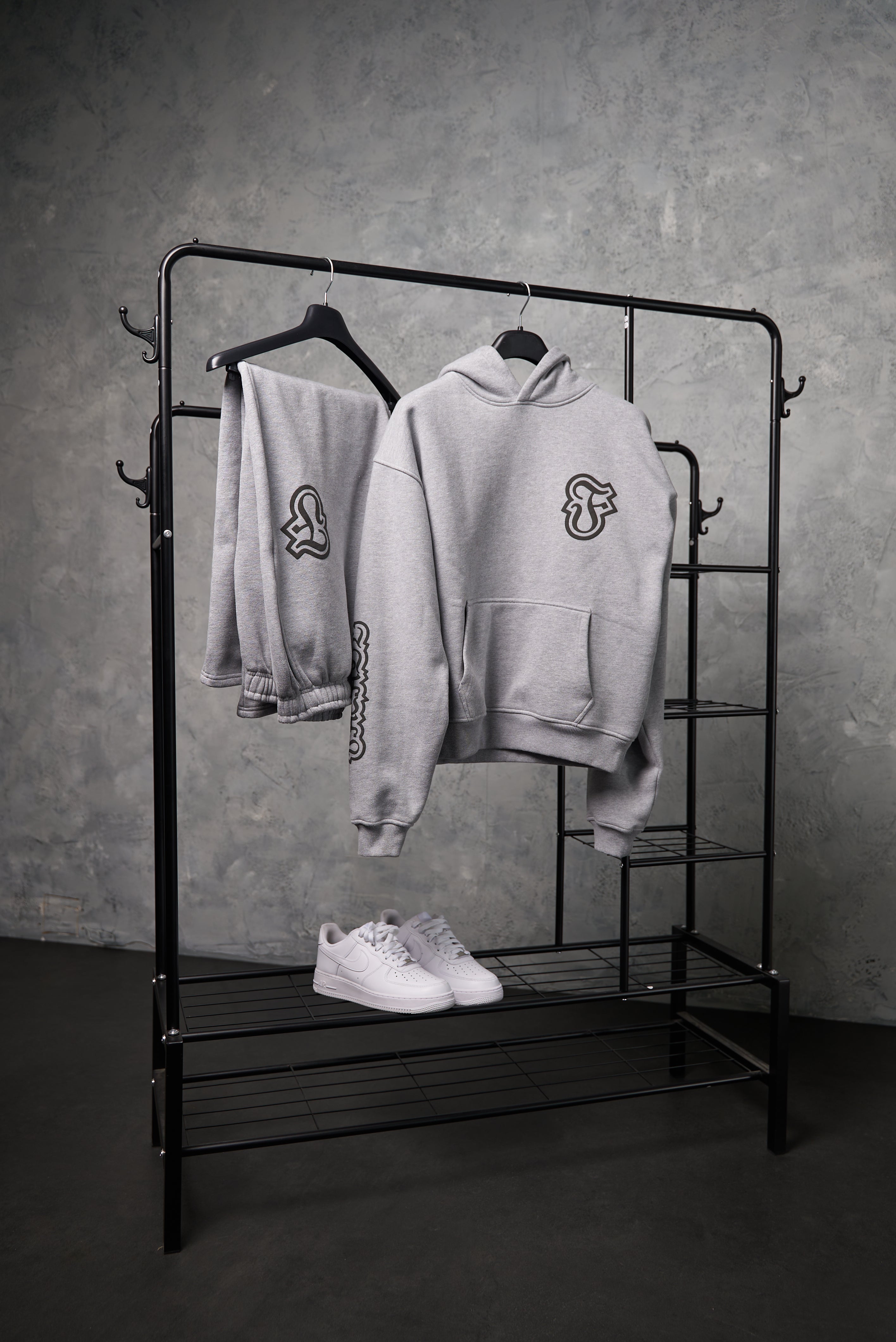 F4C4DE TRACKSUIT - GREY MARL