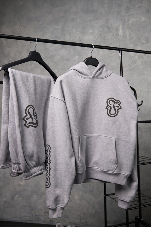 F4C4DE TRACKSUIT - GREY MARL