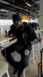 F4C4DE TRACKSUIT - BLACK